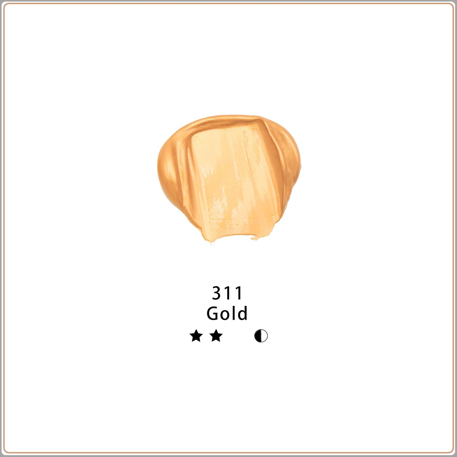 Thumbnail 1 de Artecho Acrylfarbe Gold 120 ml 🎨