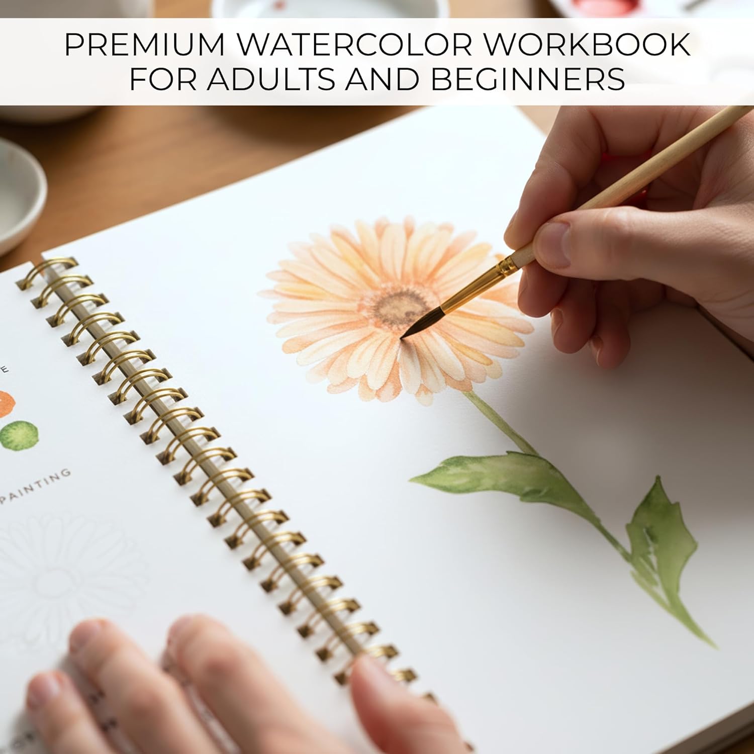Thumbnail 1 de Watercolor Workbook 6.5x9 for Beginners 🎨