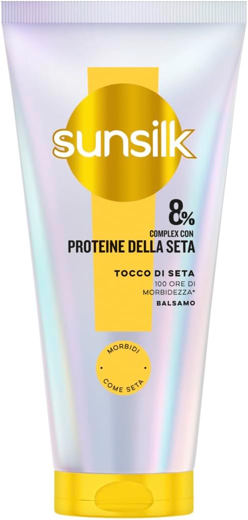 Detalle 2 de Sunsilk Keratin System Balsamo Cheratina per Capelli Lisci e Rimpolpati – 180 ml (Confezione da 4)