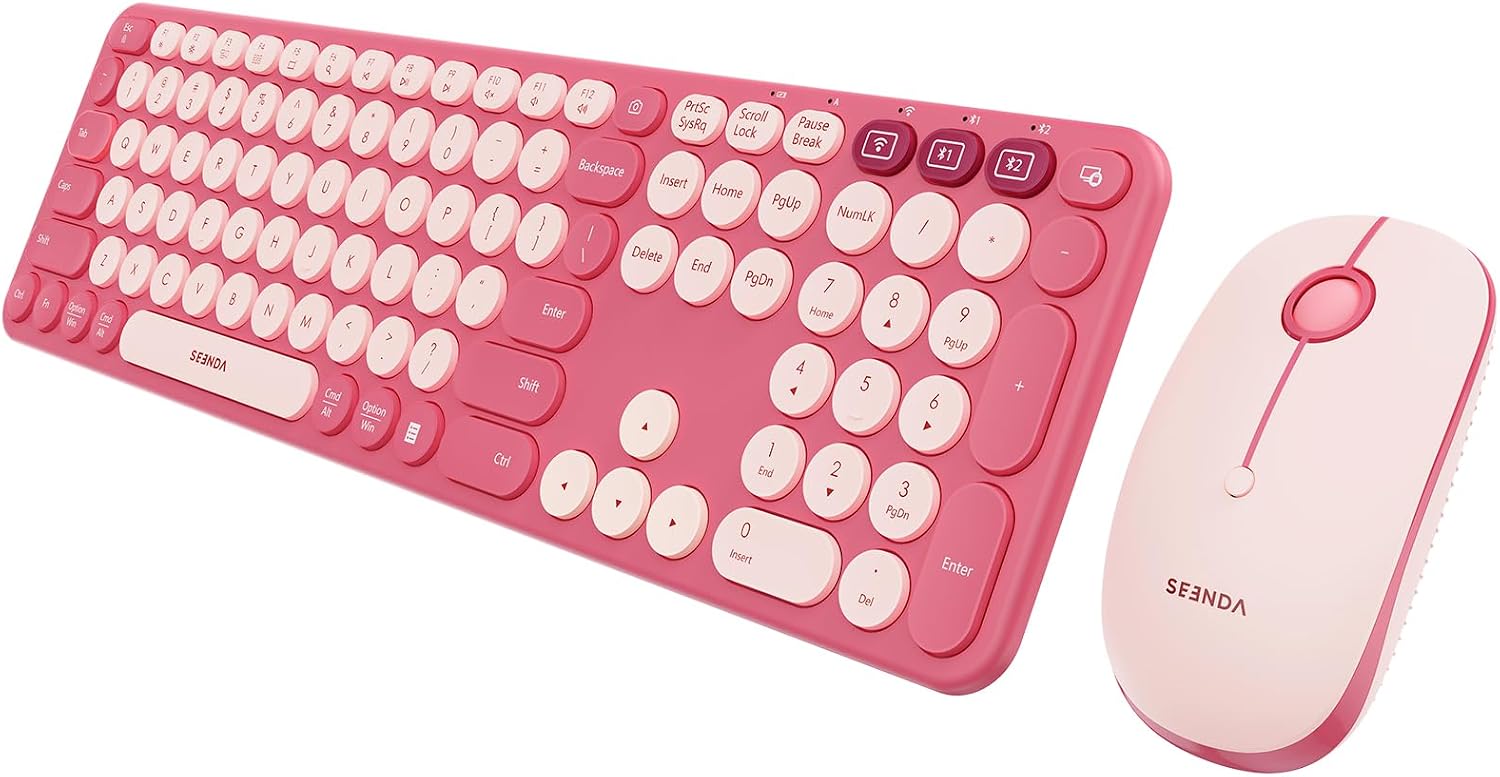 Detalle de Seenda Bluetooth Keyboard and Mouse Combo COE202