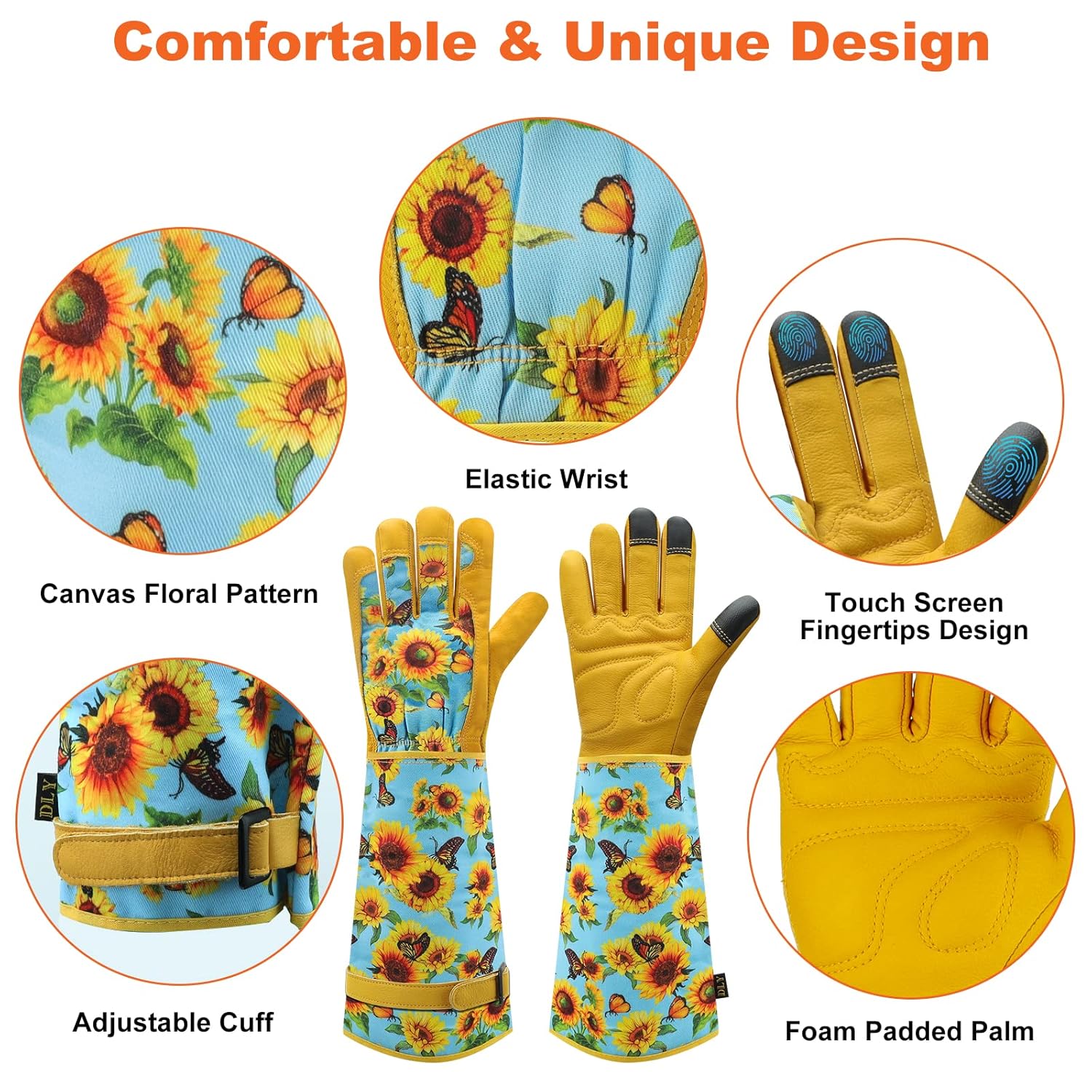 Thumbnail 1 de DLY Thorn-Proof Gardening Gloves Medium
