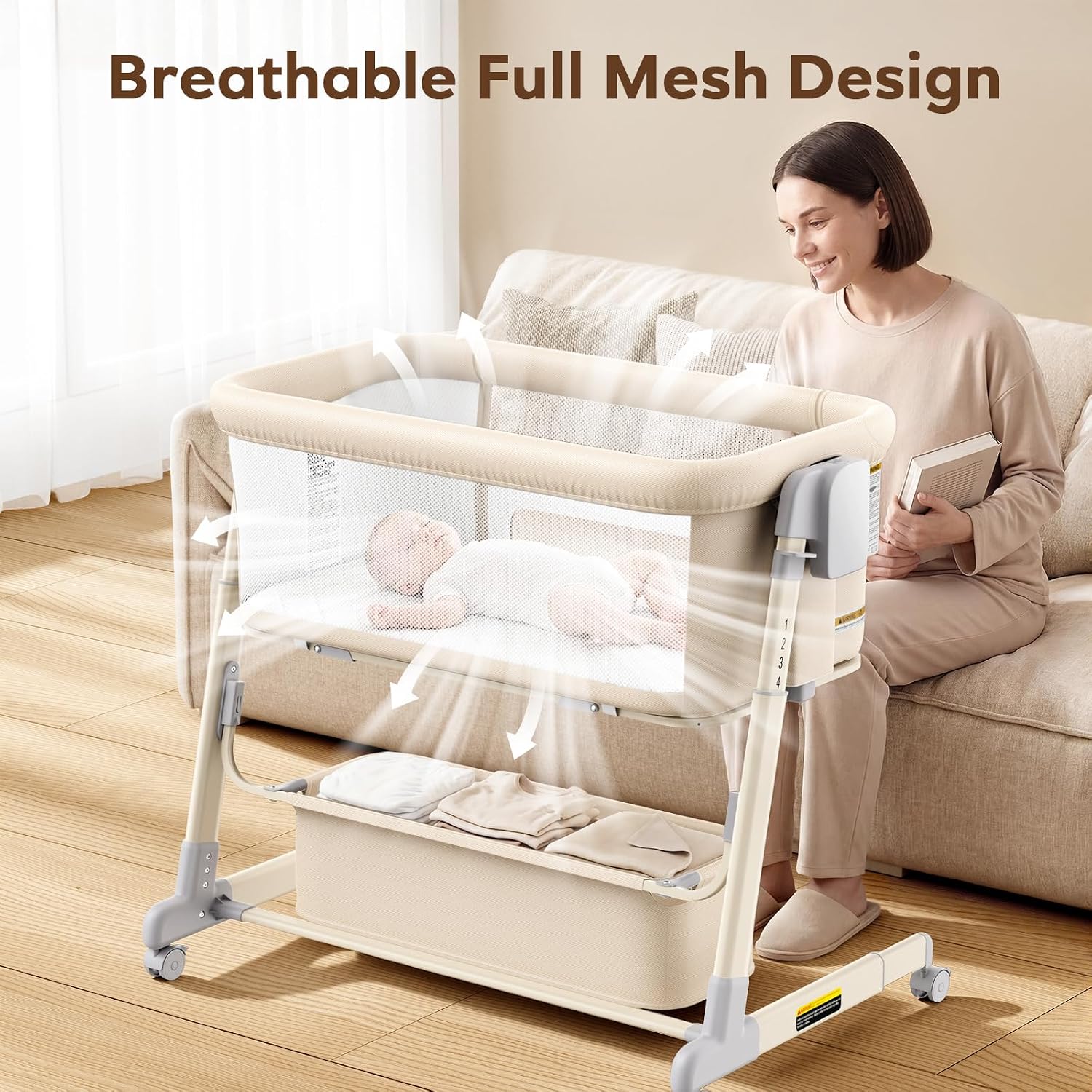 Detalle 1 de NeoBorn Baby Bassinet