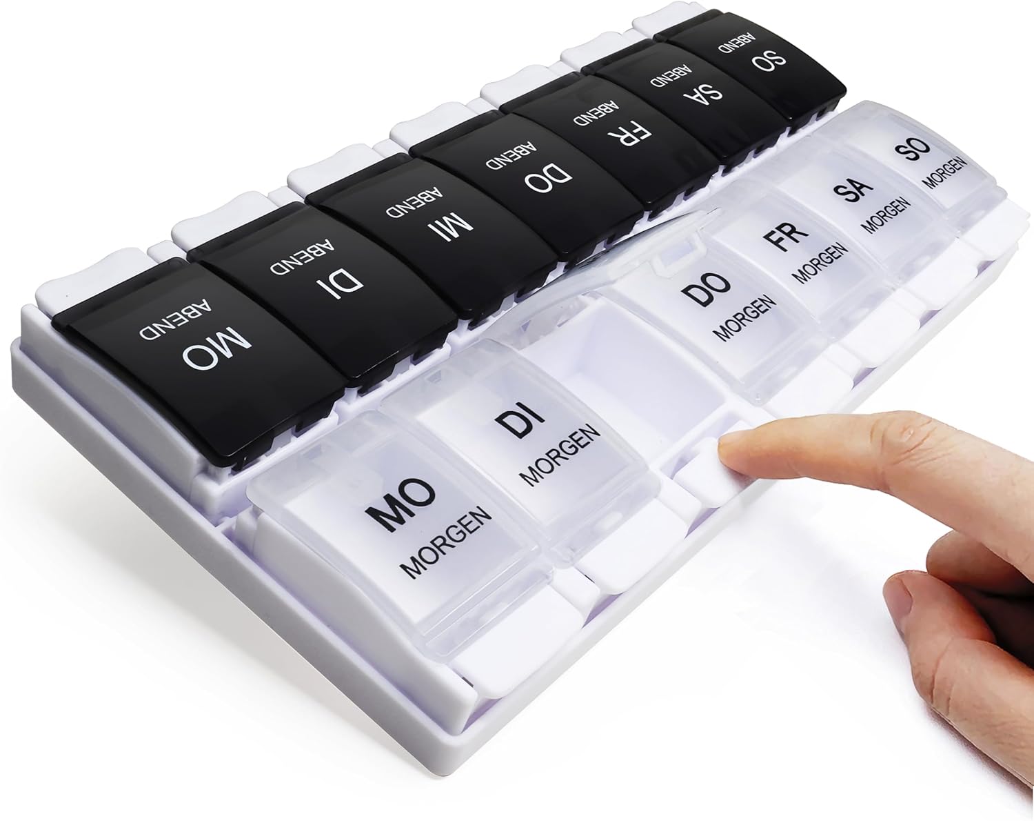 Thumbnail 6 de MOLN HYMY Medikamentenbox 7 Tage 14 Fächer