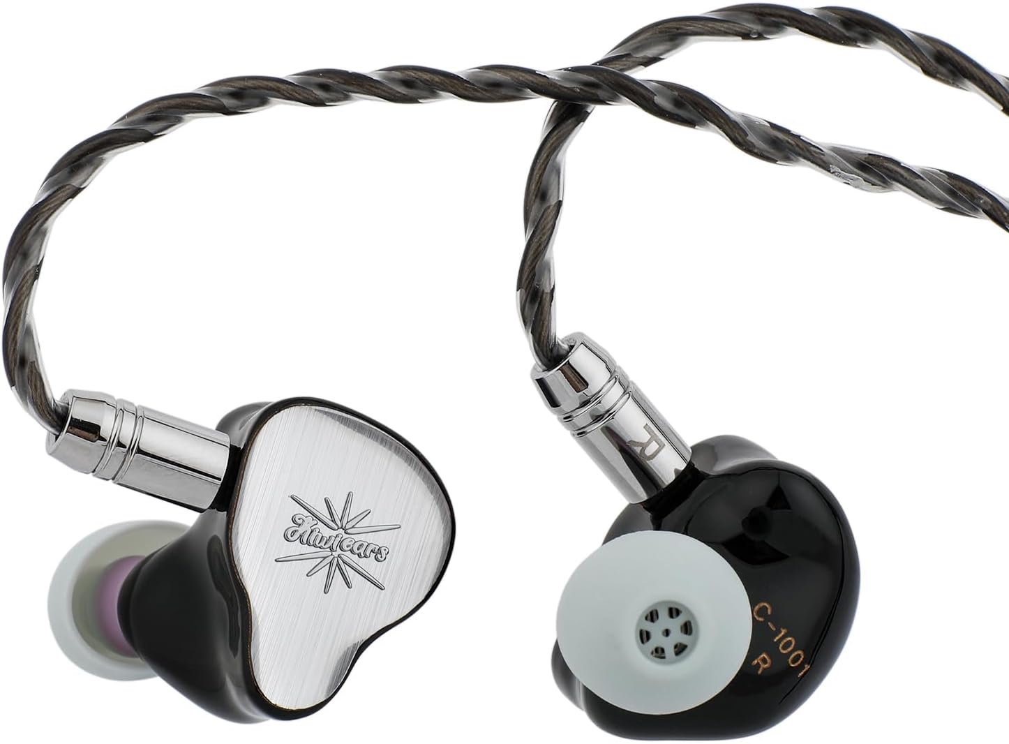 Detalle de Linsoul Kiwi Ears KE4 In Ear Monitor 2DD+2BA Hybrid Earphone