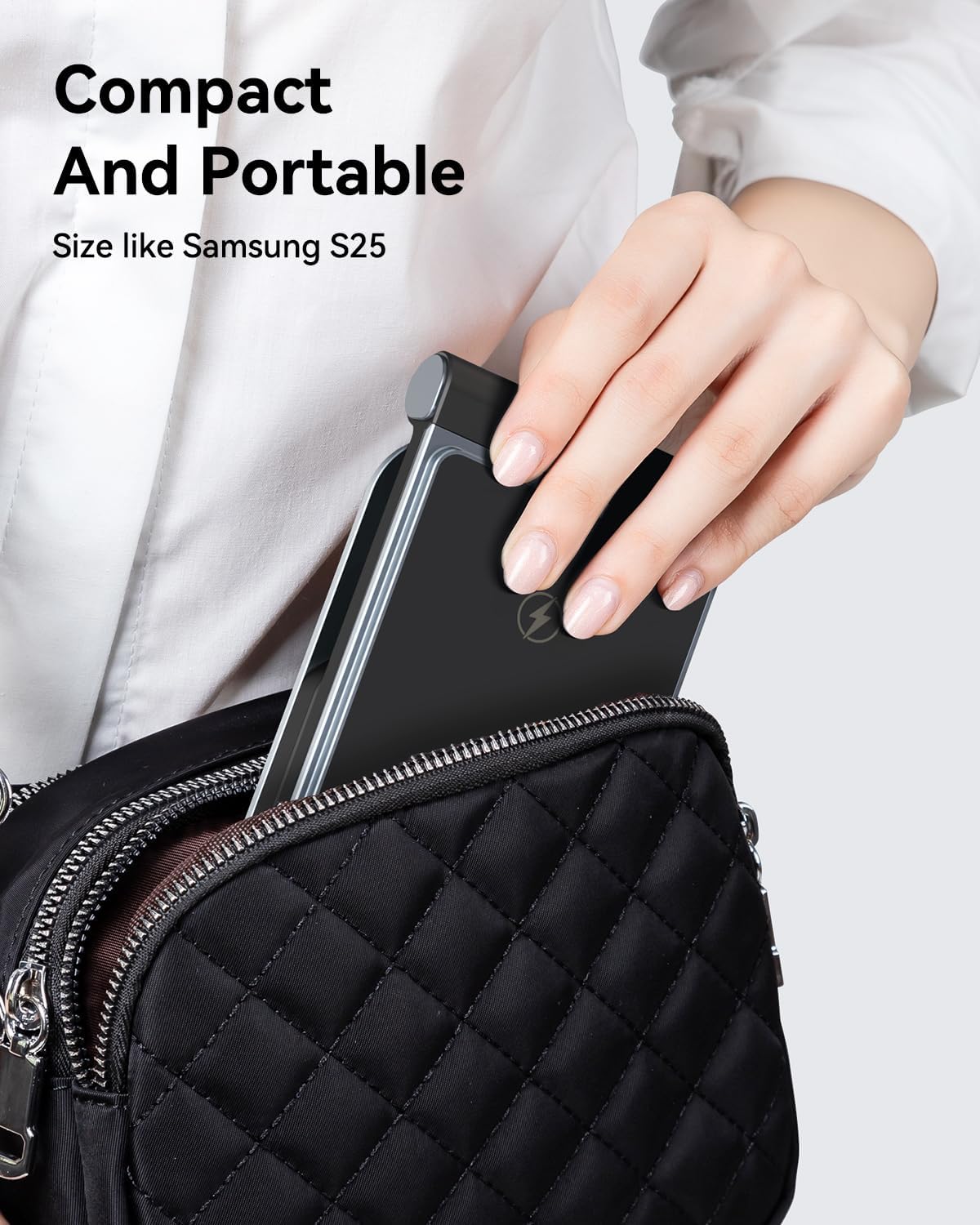 Thumbnail 5 de Samsung 3-in-1 Wireless Charger Stand for S25 Ultra