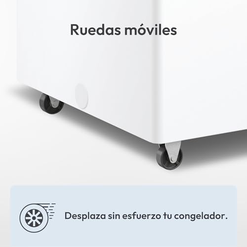 Detalle de Candy CCHH 3012E: Congelador arcón horizontal 300 L con bomba de inverter y cerradura