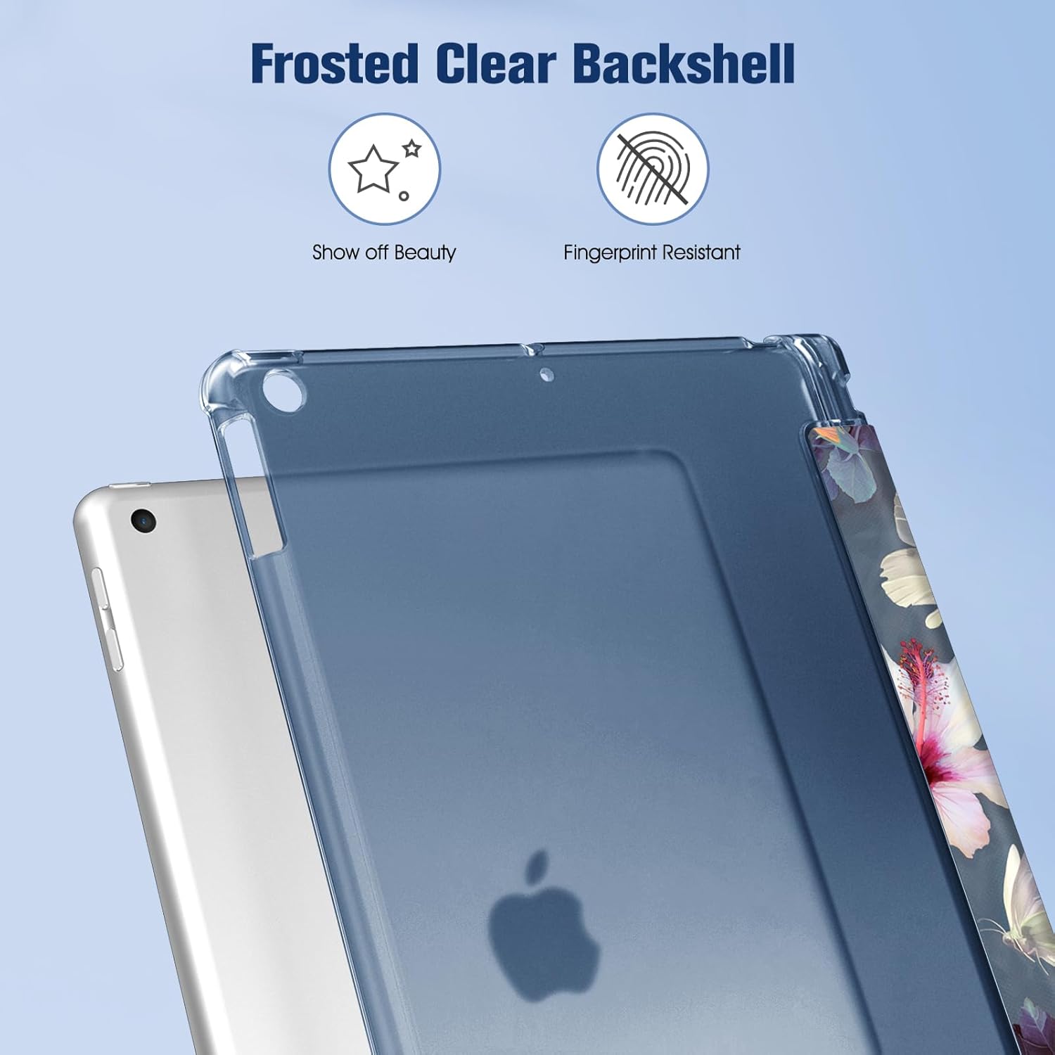 Detalle 1 de FINTIE Hülle fürs iPad 10,2 Zoll mit Stifthalter