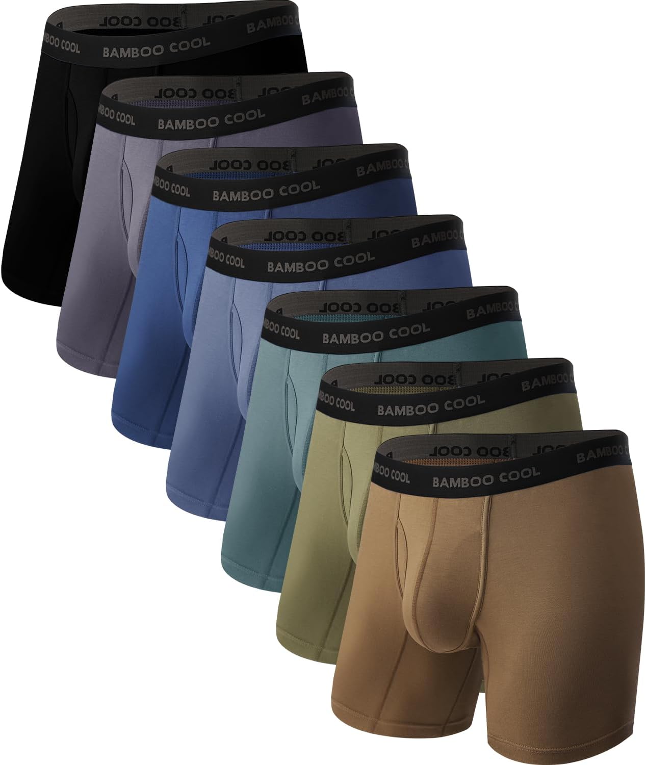 Thumbnail 6 de BAMBOO COOL Ultra ComfortSoft Boxer Briefs pack