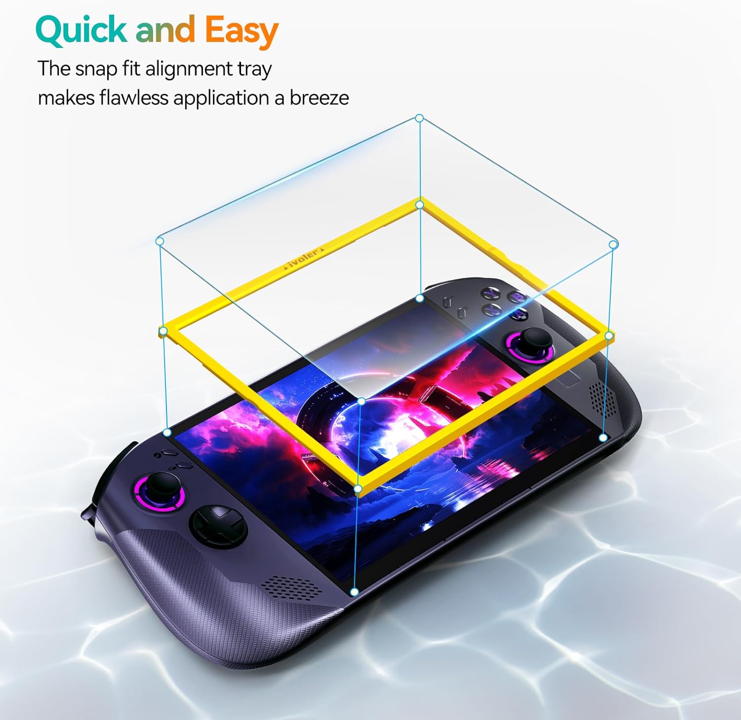 Thumbnail 3 de ivoler Screen Protector for Lenovo Go S 2-pack