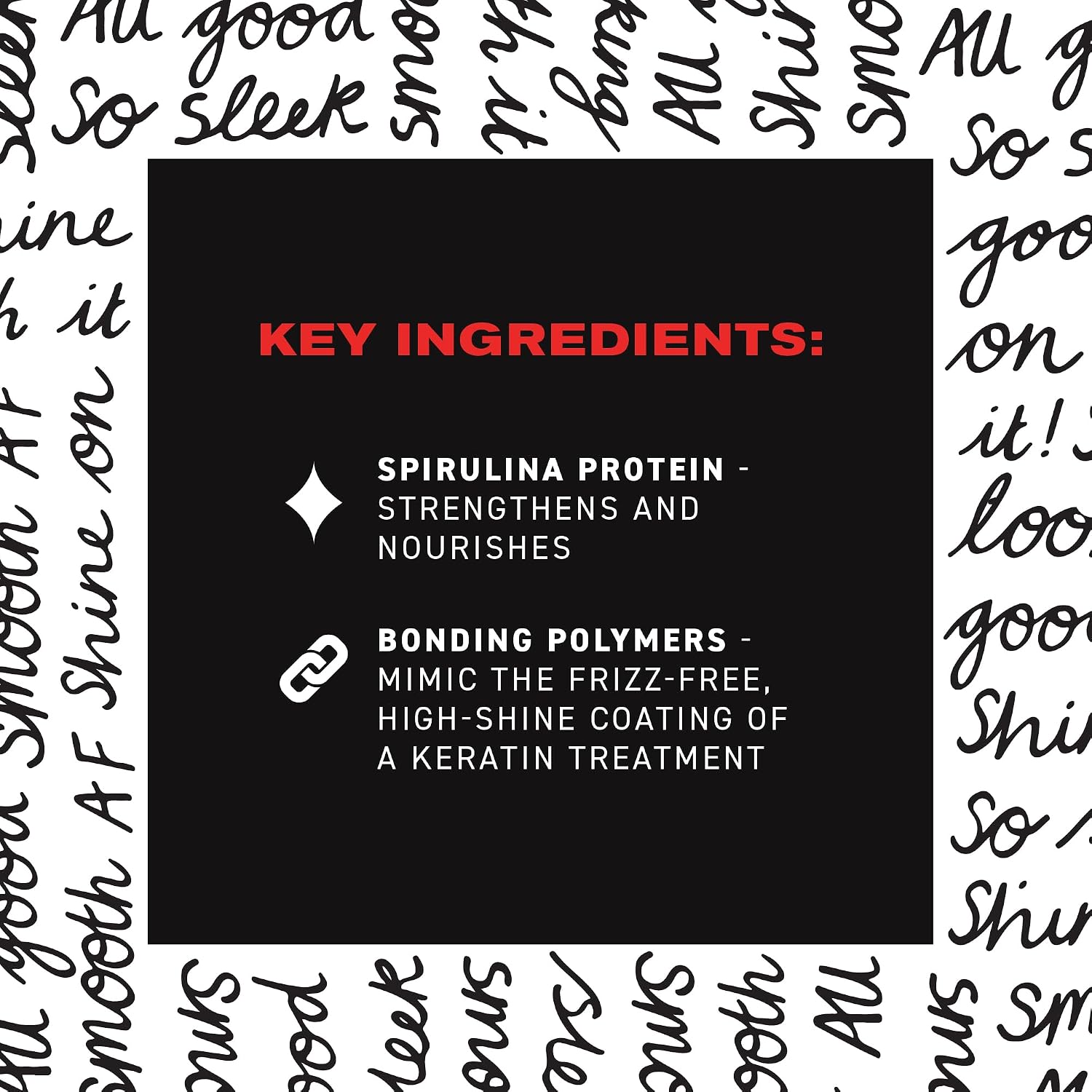 Detalle de IGK Good Behavior Spirulina Protein Smoothing Spray: Heat Protectant for Frizz Control