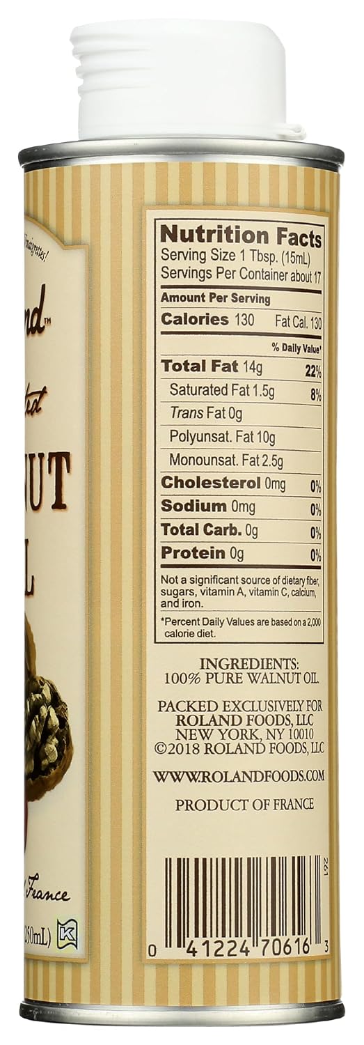 Thumbnail 6 de Roland Foods Roasted Walnut Oil, 8.45 oz, French-Origin Nutty Oil