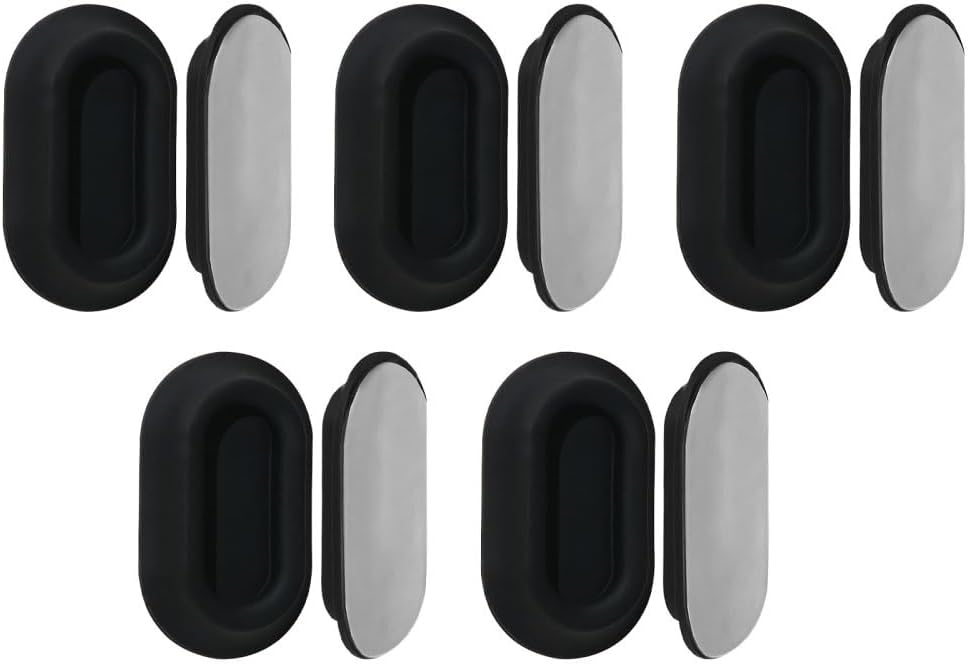 Detalle de Magnetic Remote Control Holder, 5-Pack | Self-Adhesive Silicone Wall Mounts for Remote, Toothbrushes and More