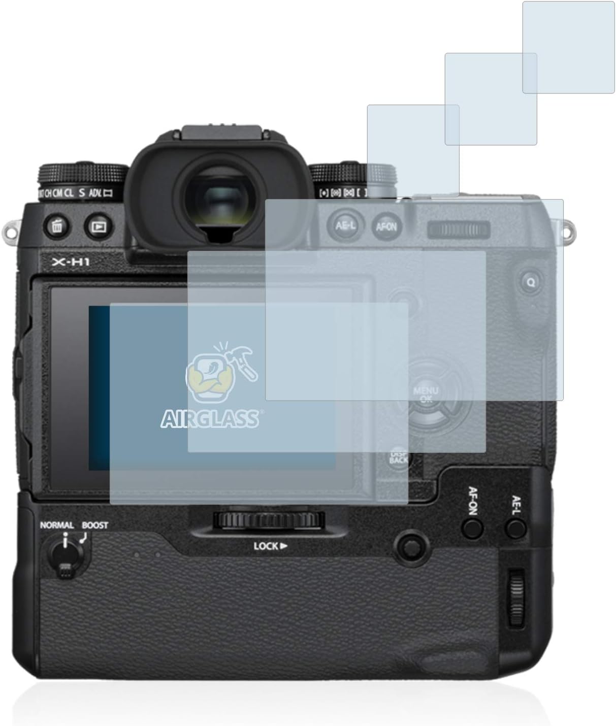 Detalle 2 de brotect Protection écran Fujifilm X-H1 3 pièces
