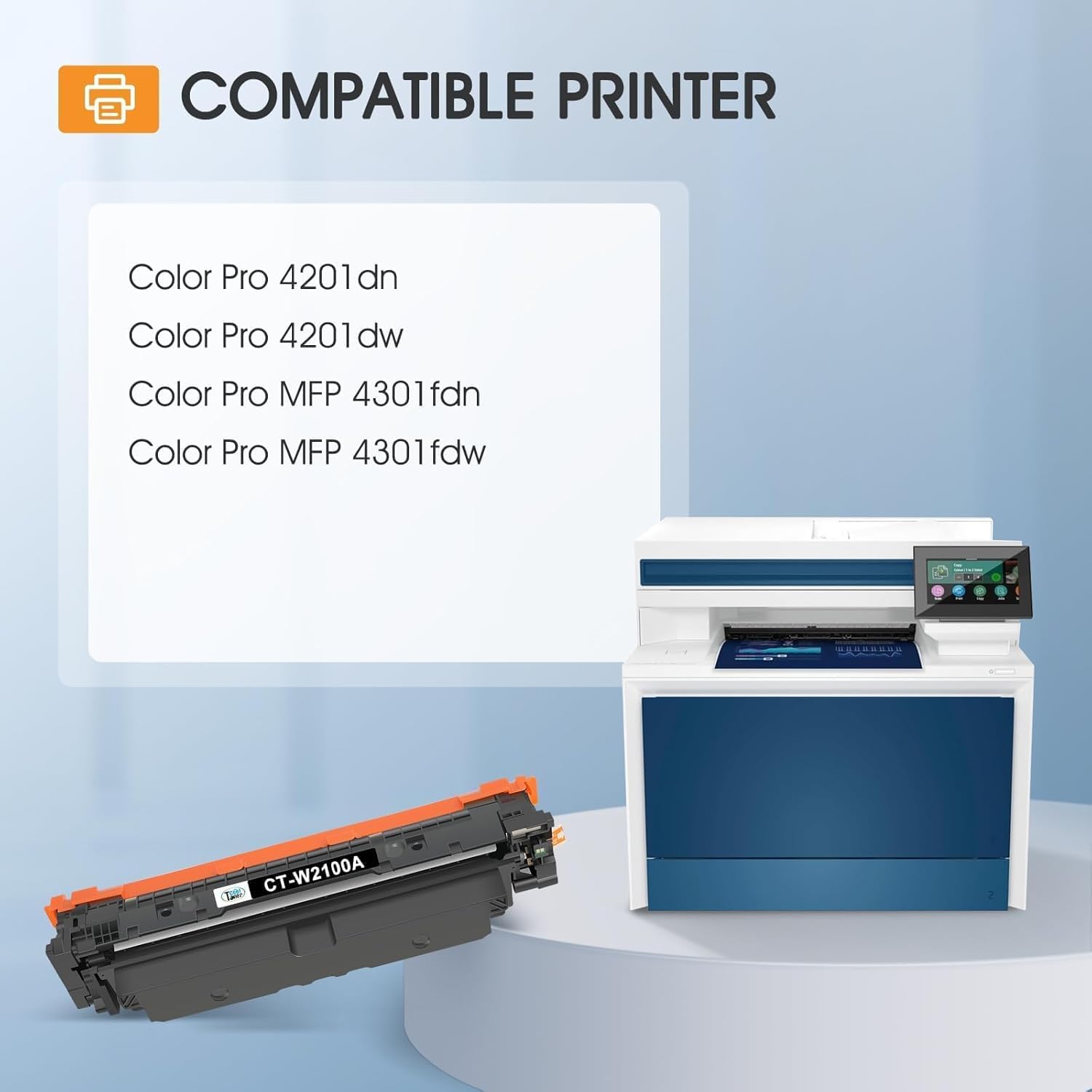Detalle 2 de Cool Toner 210A Toner Cartridge 4-Pack with Chip for Color LaserJet Pro