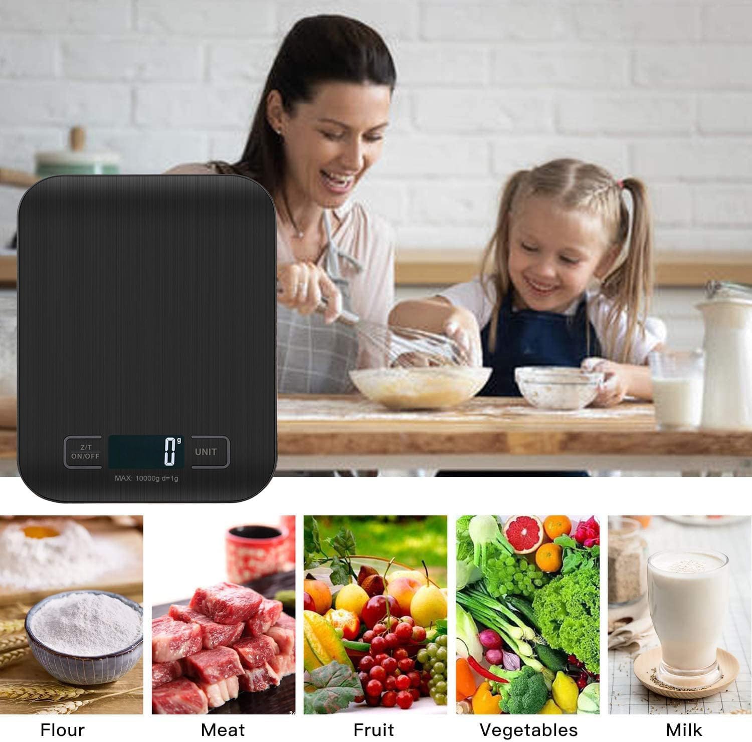 Thumbnail 4 de VIBOOS báscula cocina digital 10 kg