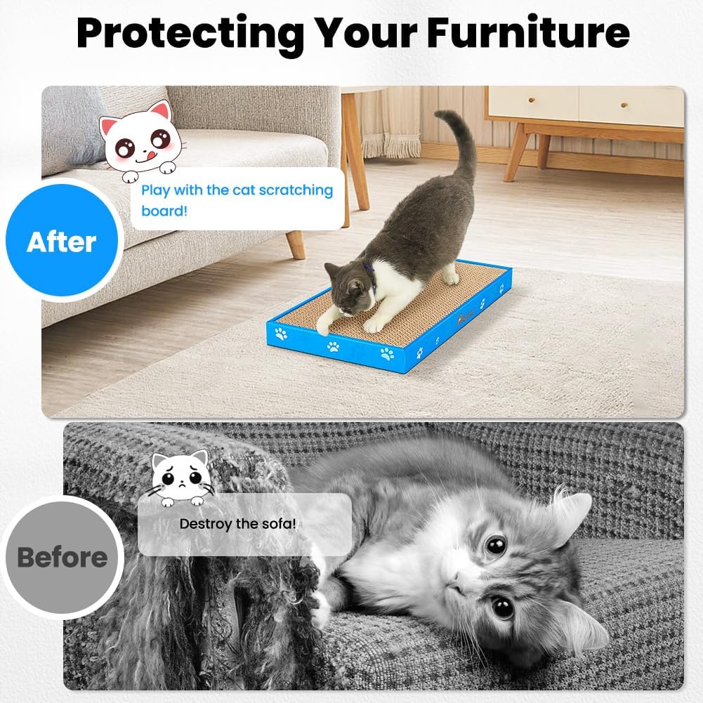 Detalle 1 de Petslucent Cat Scratching Board 3-pack 🐱