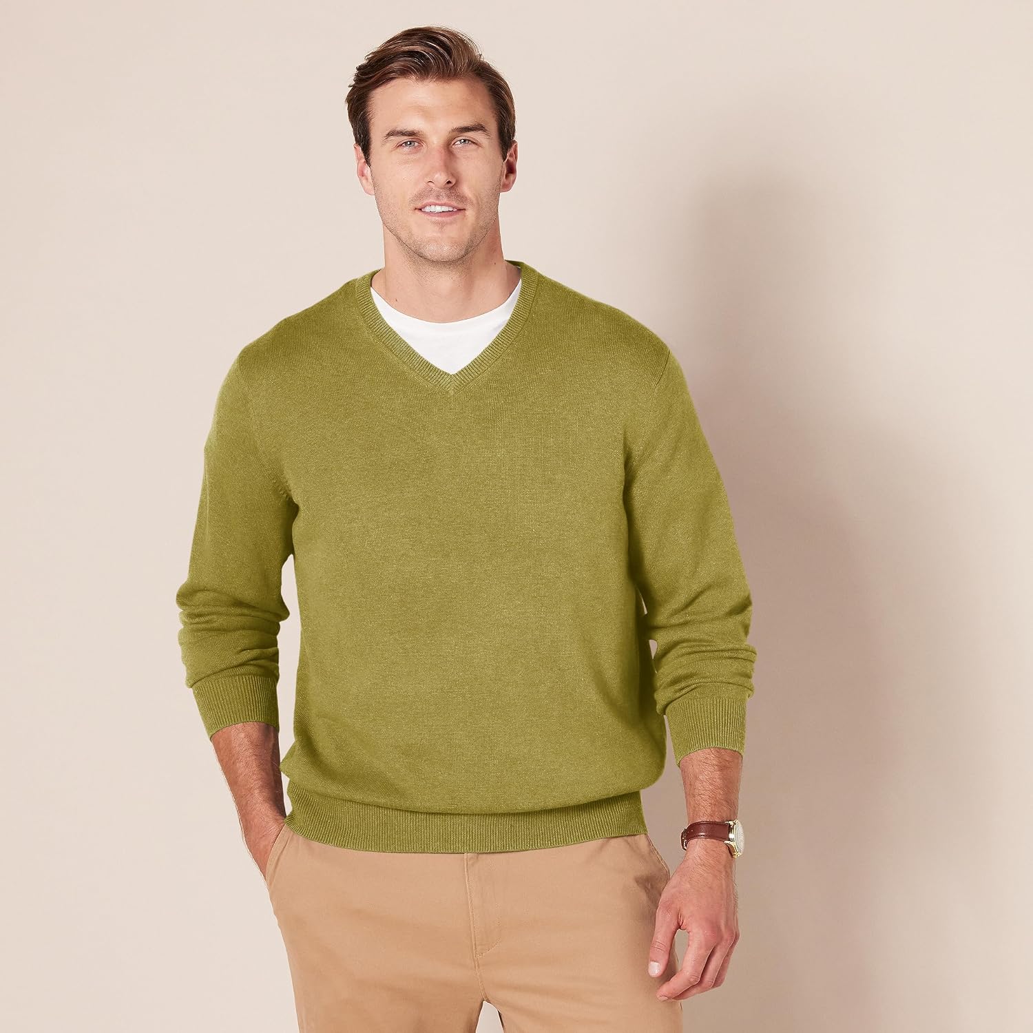 Thumbnail 4 de Amazon Essentials Jersey Cuello en V XS Hombre