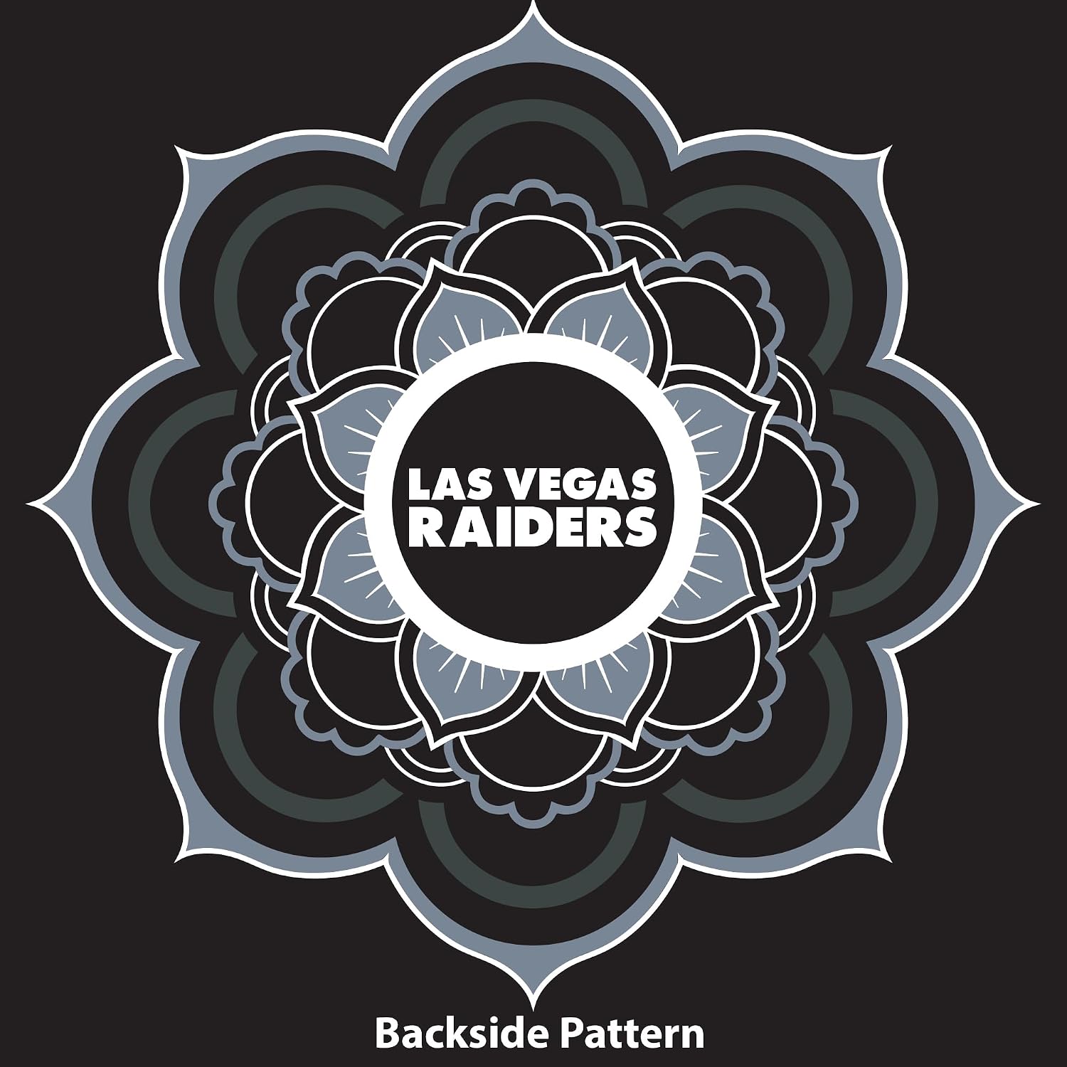 Detalle de Little Earth Productions Littlearth NFL Caftan Flower Design (Officially Licensed Teams) — Free Size