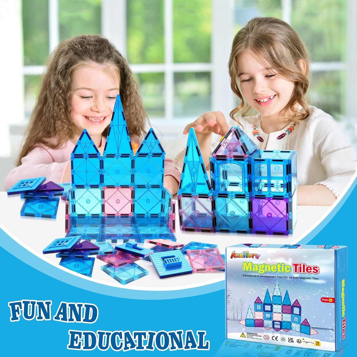Thumbnail 4 de Magnetic Building Blocks for Kids ⌛