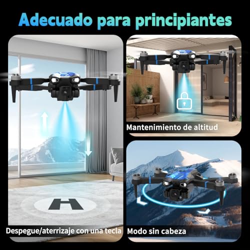 Detalle de Morlyrctooy Dron con Cámara 4K M18LCD: plegable y estable para exteriores e interiores