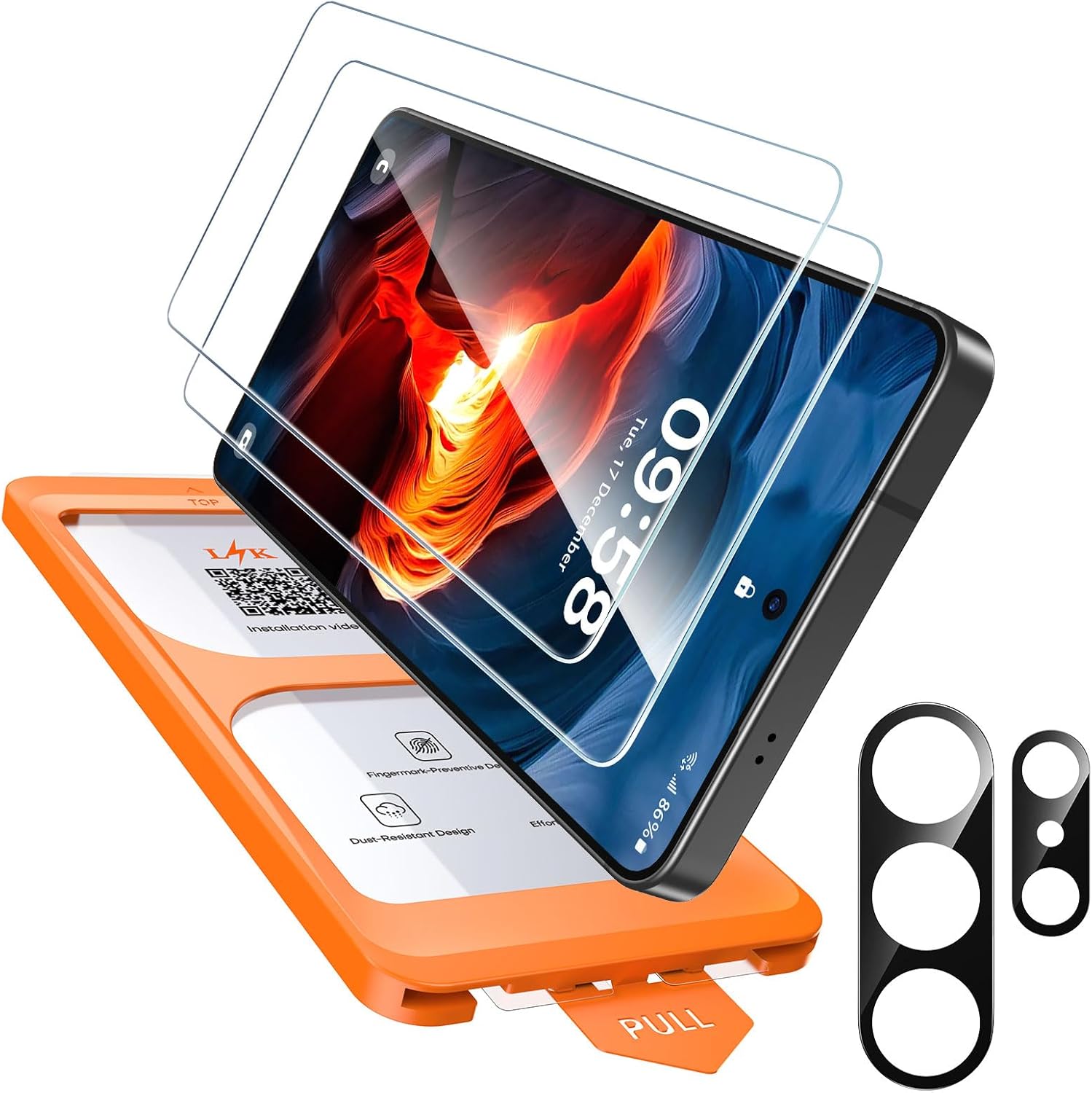 Detalle de LϟK Displayschutz für Samsung Galaxy S26 Ultra 2er Set