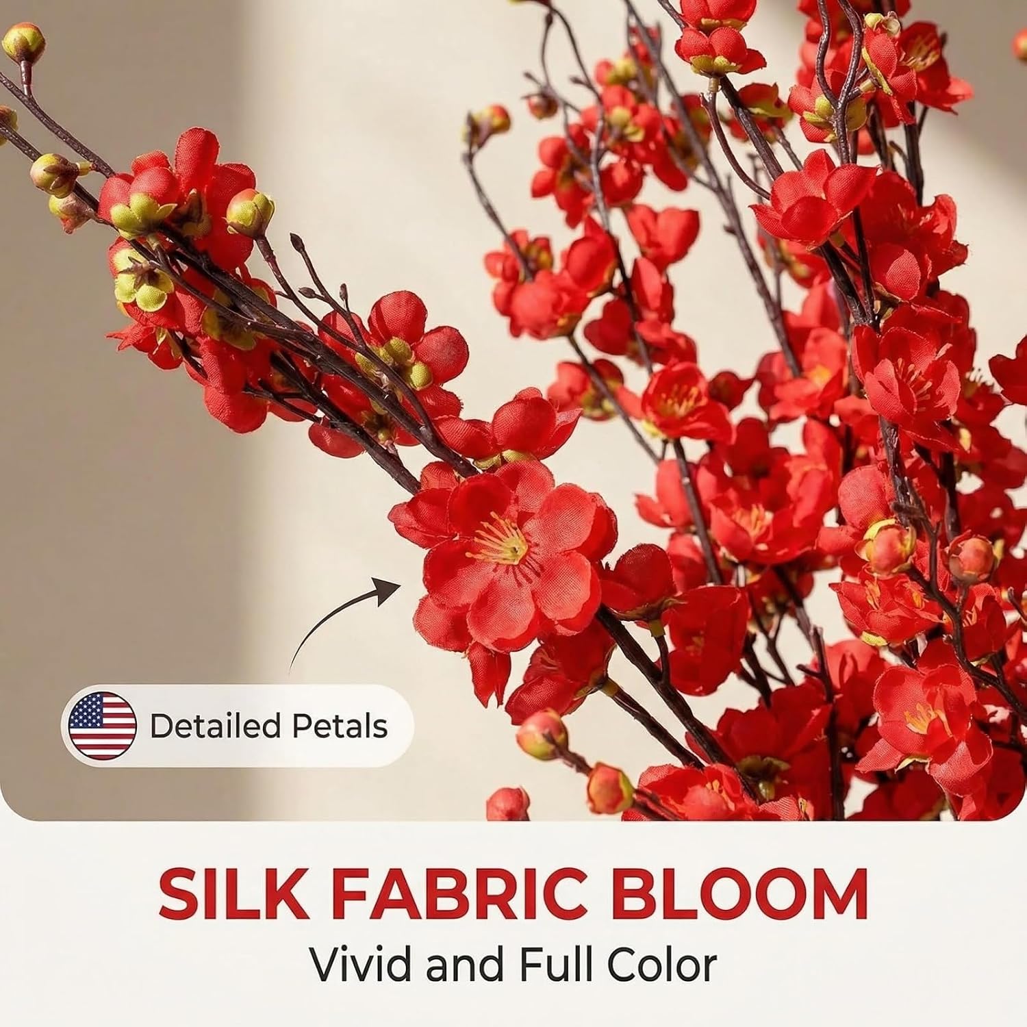 Detalle 1 de GrainBuds Cherry Blossom Branches, 36-Inch