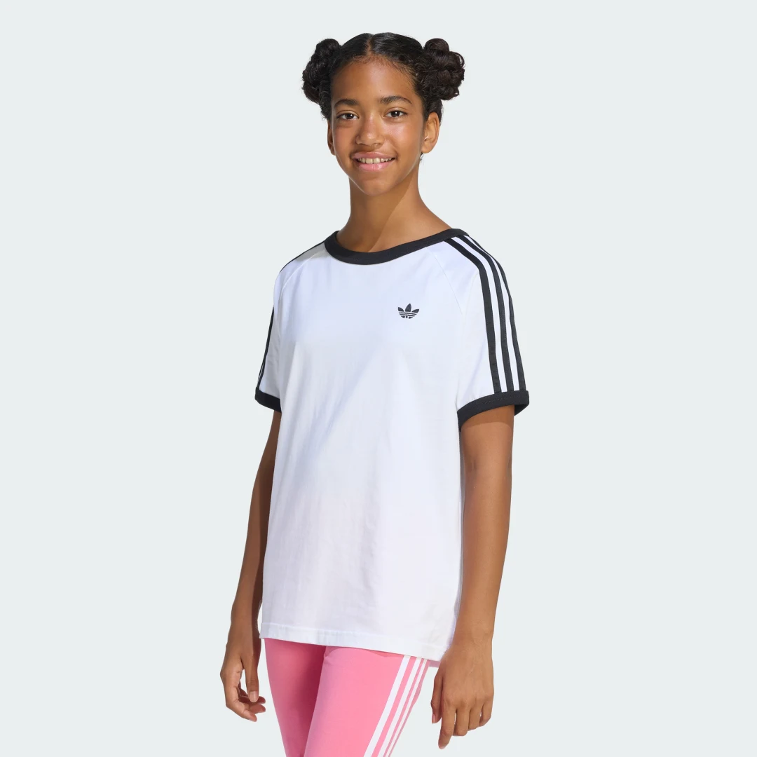 Detalle de Adidas CAMISETA 3 STRIPES – blanco