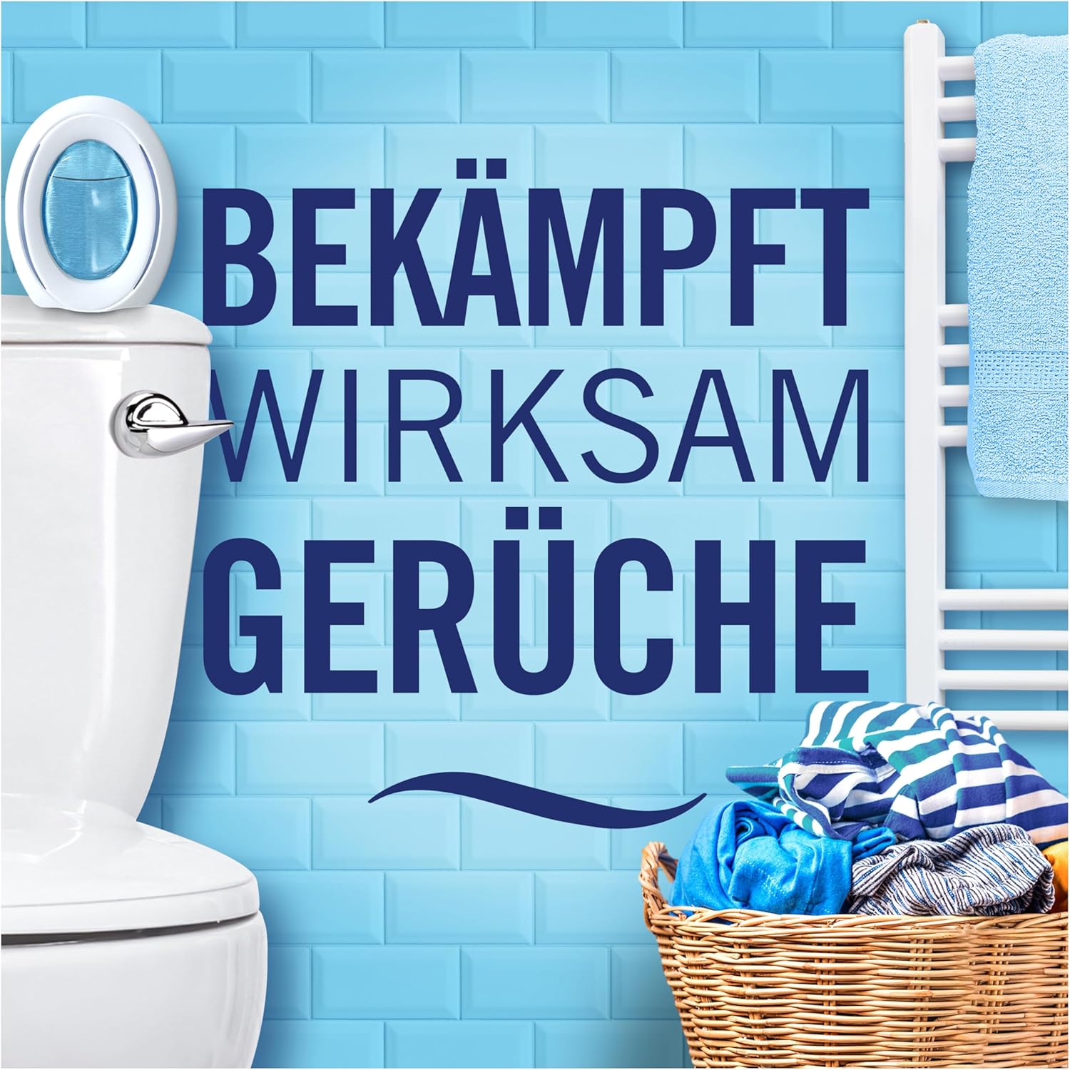 Thumbnail 2 de Febreze Bad Lufterfrischer Lenor Aprilfrisch 5 Stück