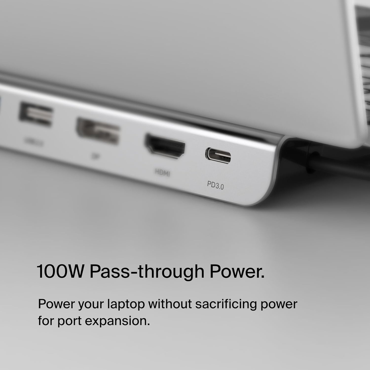 Thumbnail 5 de Belkin USB‑C Hub 11‑in‑1 MultiPort Adapter Dock with 4K HDMI, DP, VGA, 100W PD pass-through and Gigabit Ethernet