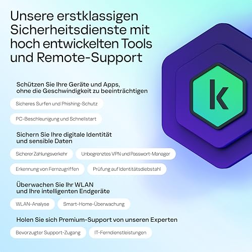 Detalle de Kaspersky Total Security 2021 – 3 Geräte, 1 Jahr, Windows/Mac/Android inkl. Aktivierungscode per Email