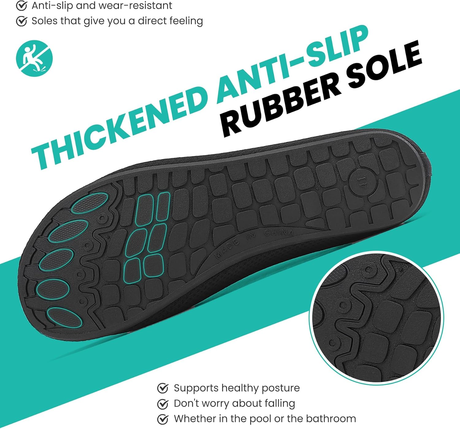 Thumbnail 2 de sportvibe Water Shoes Lightweight quick-dry aqua 42