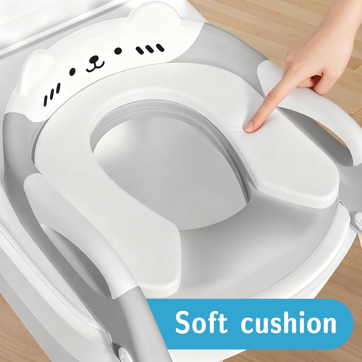 Thumbnail 5 de Potty Training Toilet Seat with Step 1 adjustable ladder 🚽