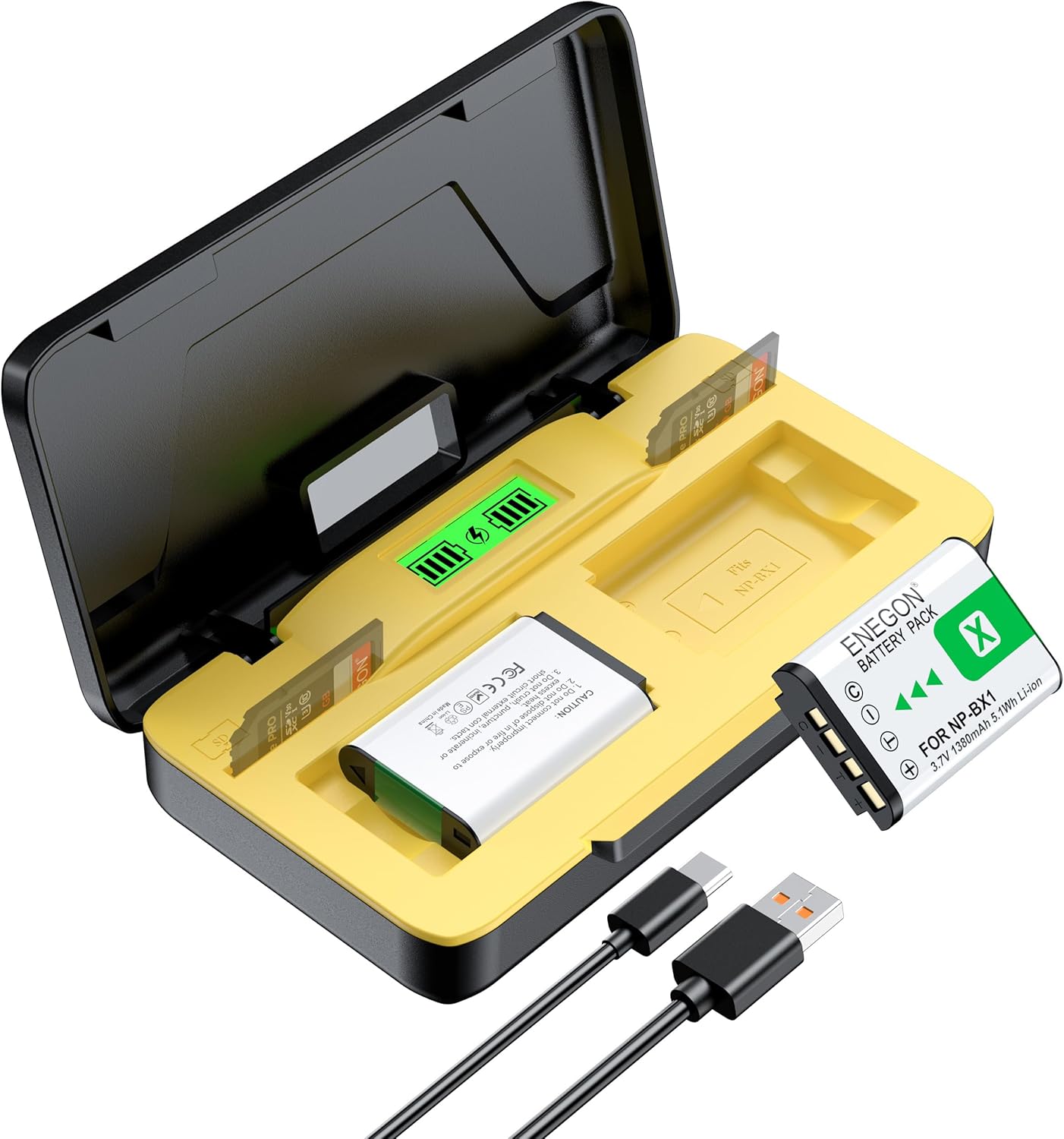ENEGON NP-BX1 batteria 1380mAh