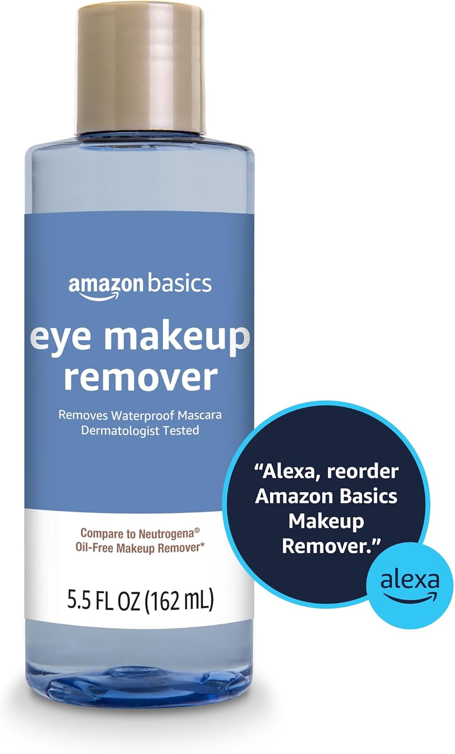 Thumbnail 3 de Amazon Basics Eye Makeup Remover: Fragrance-Free, Oil-Free, Dermatologist Tested