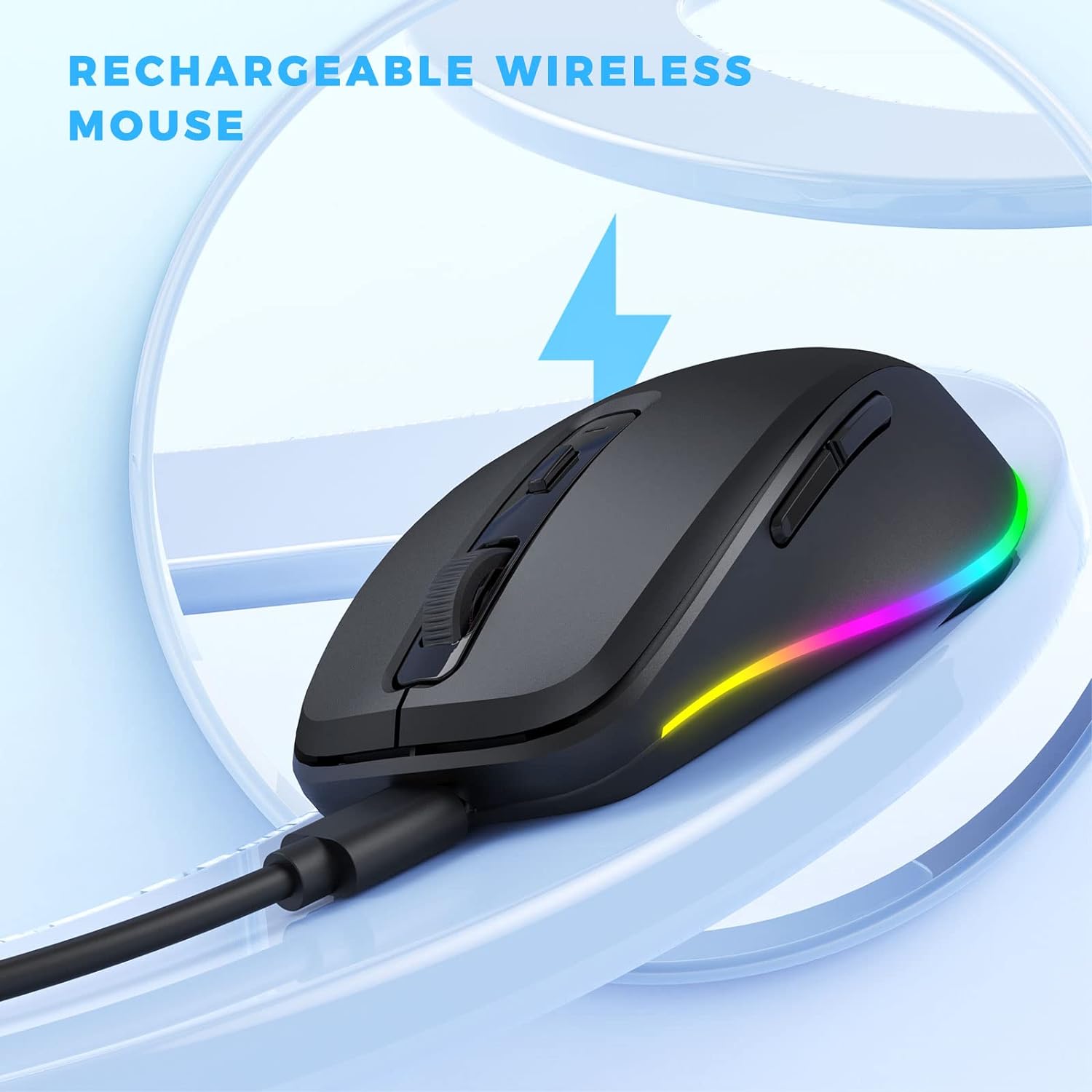 Thumbnail 3 de Seenda Wireless Mouse 4‑level DPI