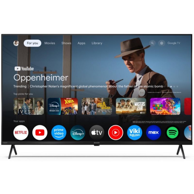 Detalle 2 de Sharp 65HP5265E 65" LED Quantum Dot 4K Google TV