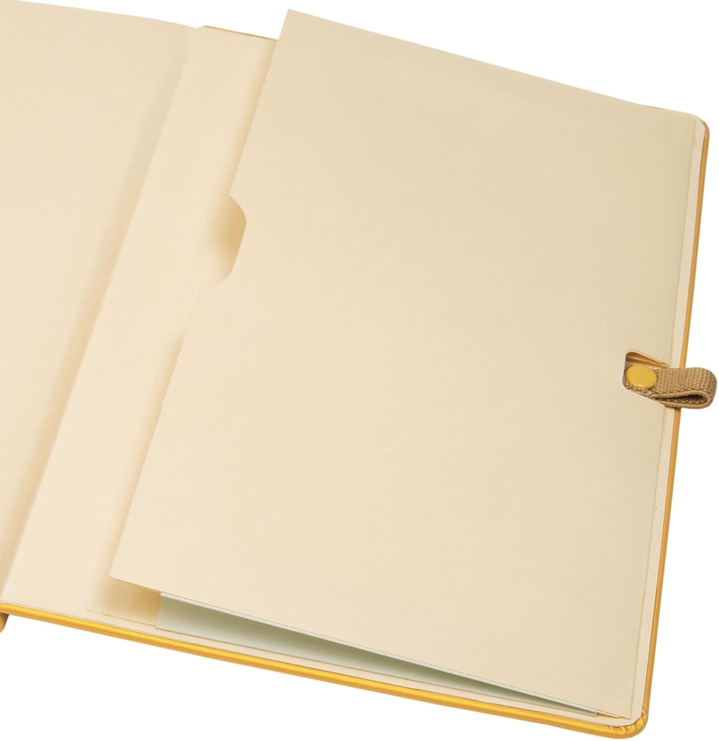 Detalle de Finocam Cahier Nexo – Couverture Rigide Ligné Camel, A5, 72 Feuilles