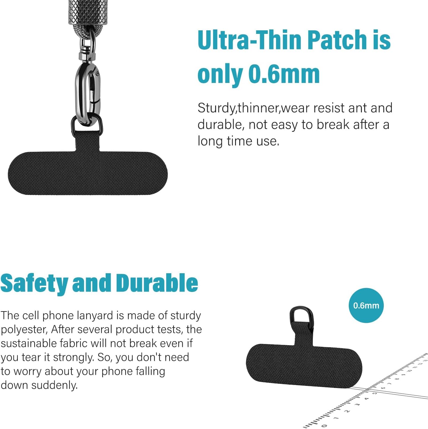 Thumbnail 2 de Qyoocom Crossbody Phone Lanyard for All Smartphones