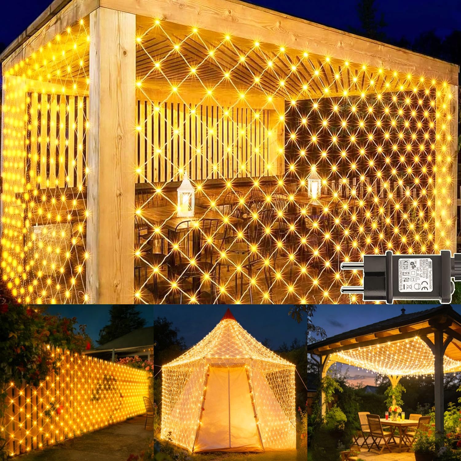 Detalle de Cozymeow 2 Rete luminosa 200 LED