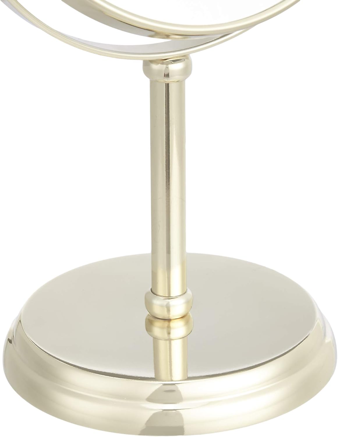 Thumbnail 2 de Amazon Basics Makeup Mirror, Round Gold Tabletop Mirror with 360° Rotation and 1x/5x Magnification