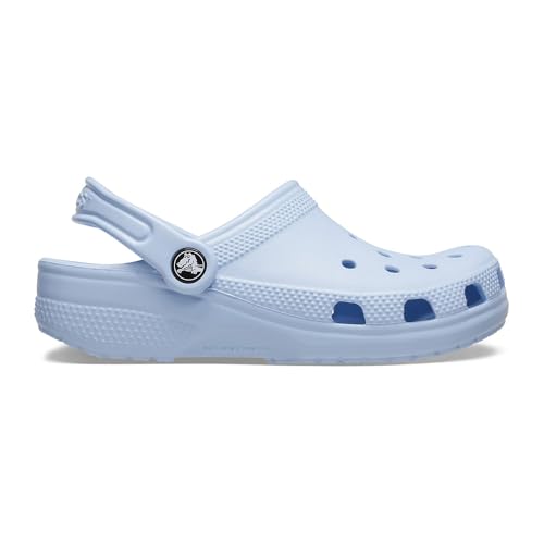 Detalle de Crocs Classic Clog K: Zoccoli unisex bambino in Blue Calcite, misura 28/29 EU