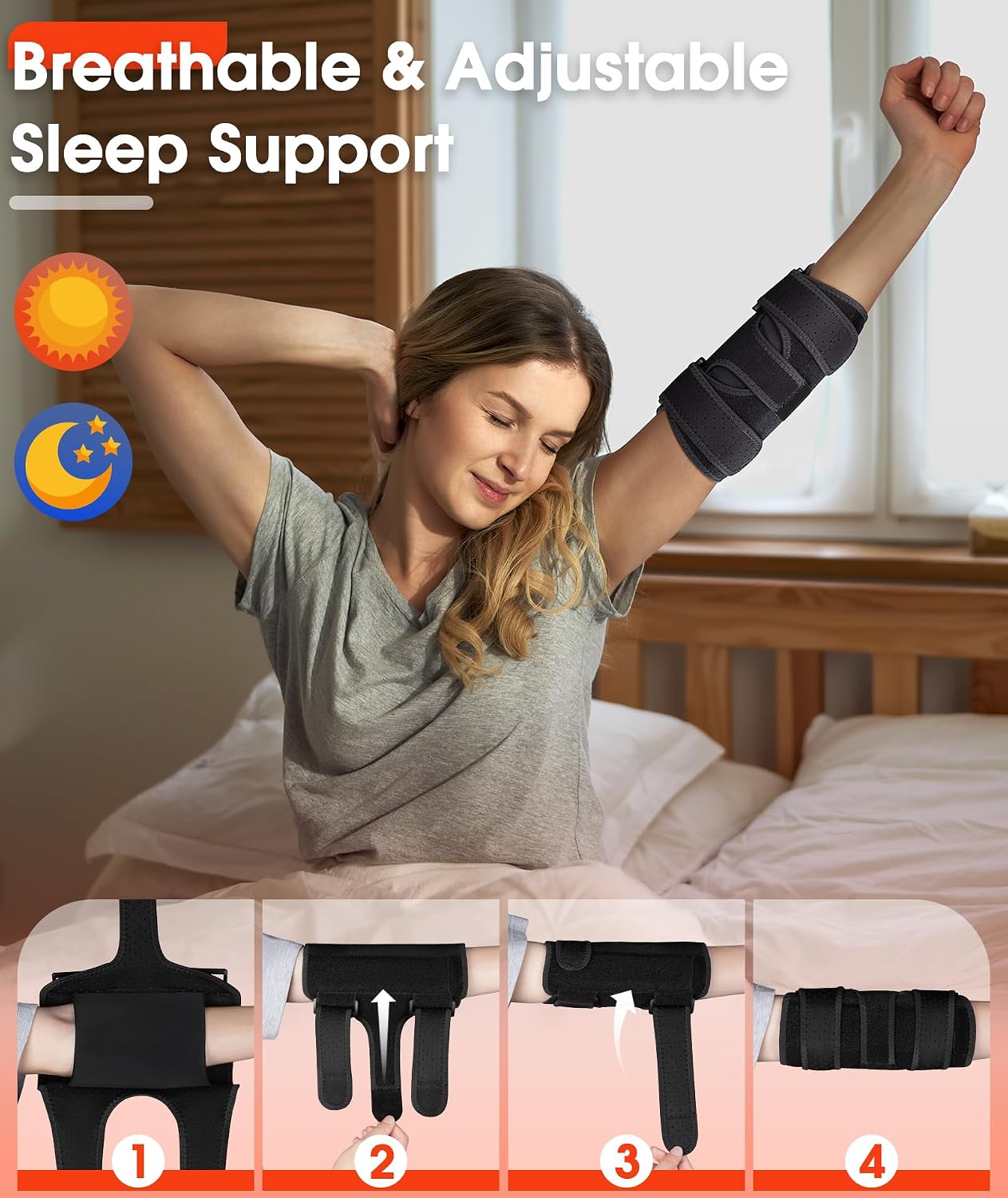 Detalle de OXYSAIKO Elbow Brace in Nylon and Neoprene