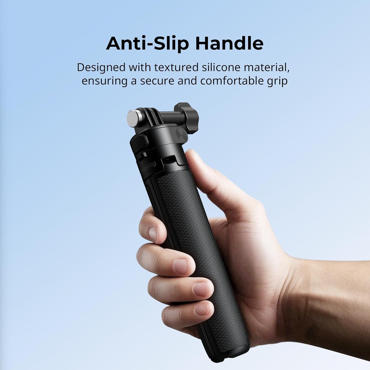 Thumbnail 6 de SMALLRIG 2 in 1 Selfie Stick Treppiede estensibile 7,1–20,5 pollici per GoPro, Osmo e Insta360