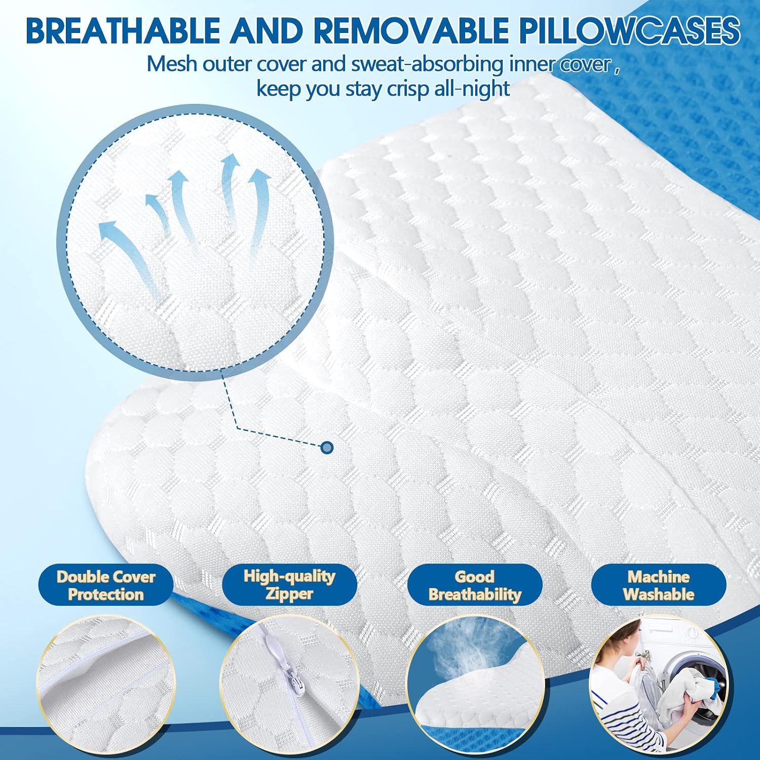 Detalle de CHxxy Cervical Pillow Queen Size
