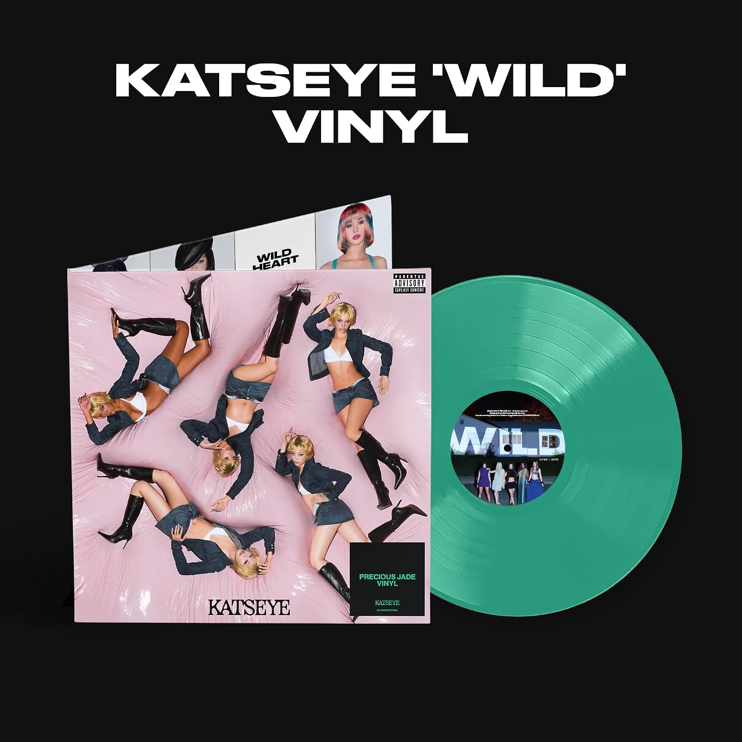Detalle de UNIVERSAL MUSIC GROUP WILD (LP) Katseye Vinyl Album with Photocard