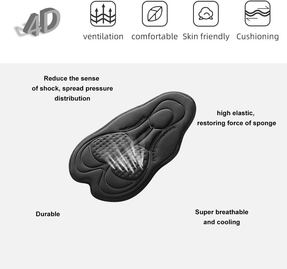 Thumbnail 2 de ROCKBROS Pantaloncini MTB Uomo 2 in 1 4D Imbottitura