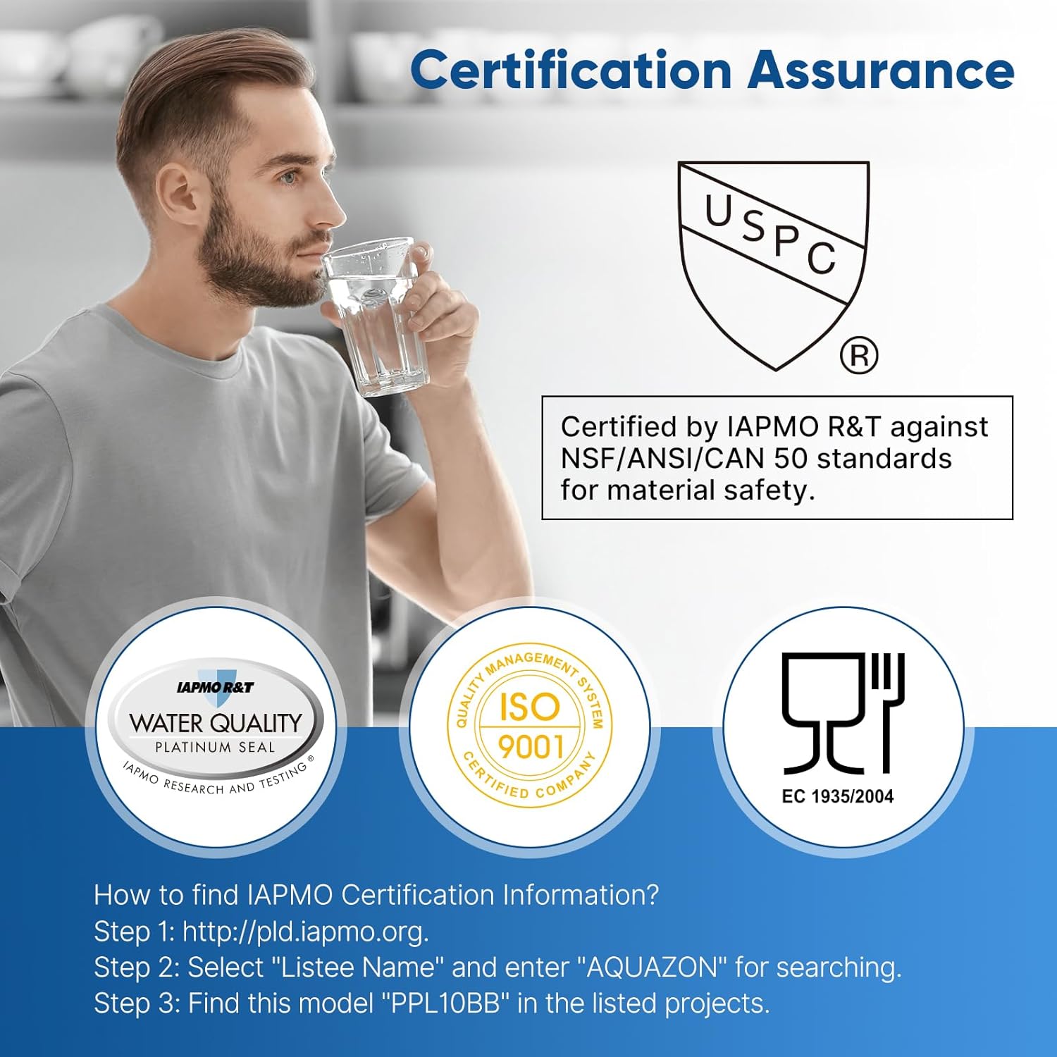 Thumbnail 1 de PUREPLUS 5-Micron Whole House Filter