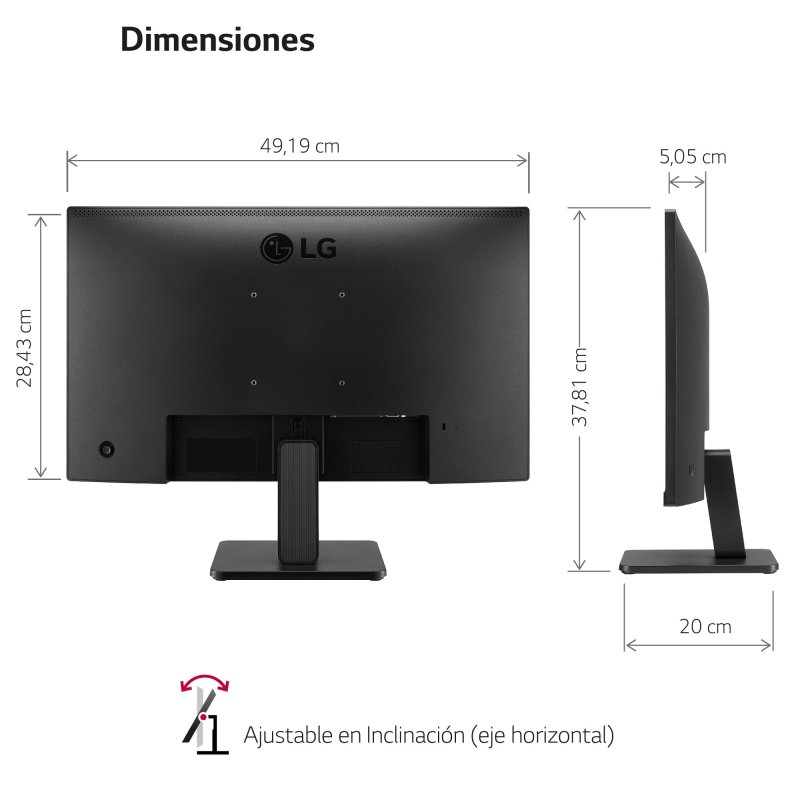 Thumbnail 2 de LG 22MR410-B 21,5" FullHD 100Hz FreeSync