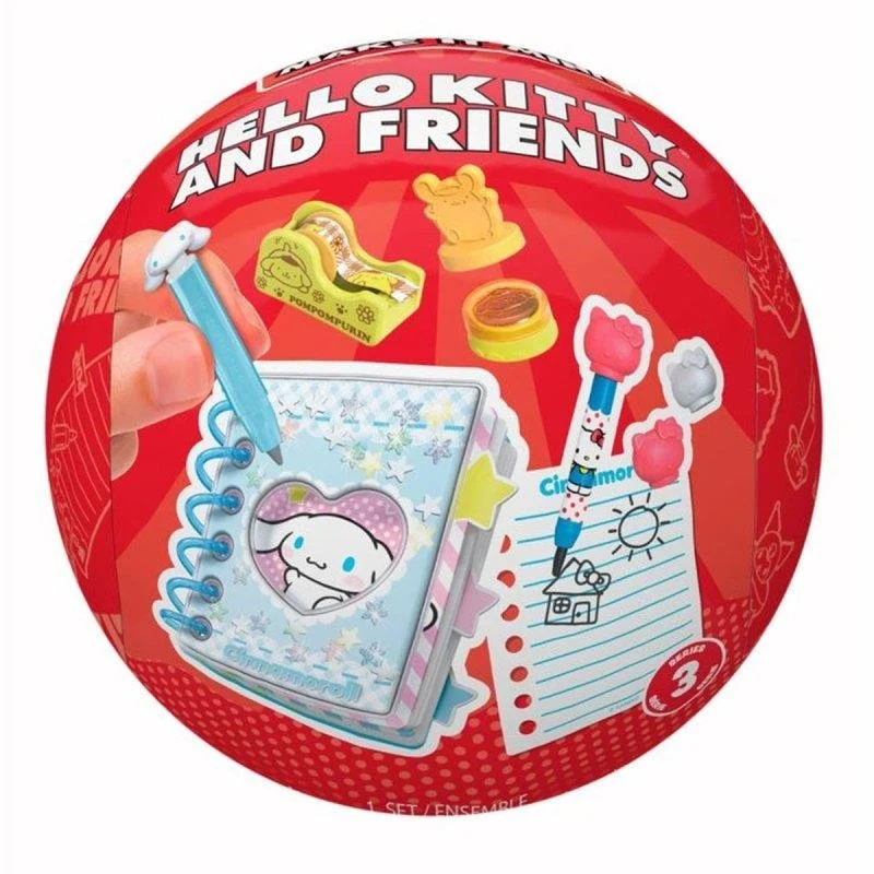 Detalle de Kit de Manualidades MGA Miniverse Make It Mini Sanrio Serie 3 Hello Kitty y Amigos