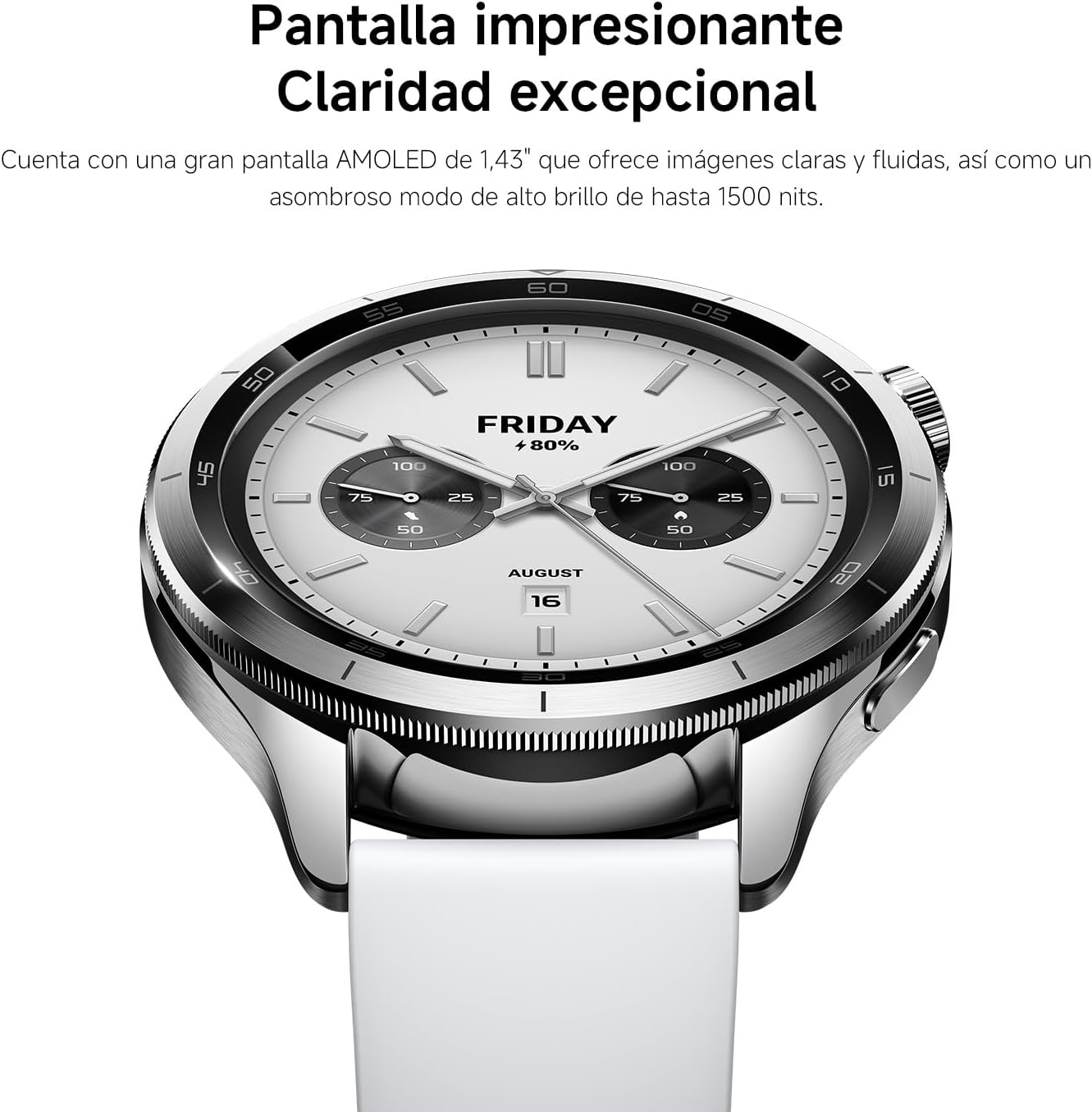 Thumbnail 2 de XIAOMI Watch S4 1,43" AMOLED, 15 días de batería
